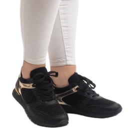 Baskets LR88010 noires le noir