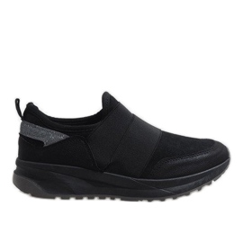 Chaussures de sport à la mode noires X-9732 le noir