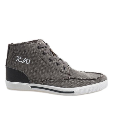 Chaussures hautes élégantes marron F10455 brun