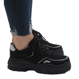 Baskets noires HX999