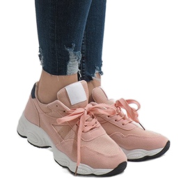E-102 chaussures de sport roses E-102 chaussures de sport roses
