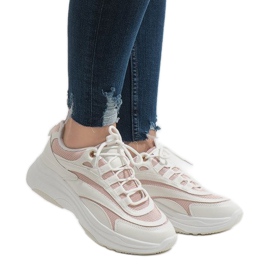 Chaussures de sport blanches à la mode BO-15