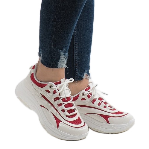 Chaussures de sport blanches à la mode BO-15 Chaussures de sport blanches à la mode BO-15