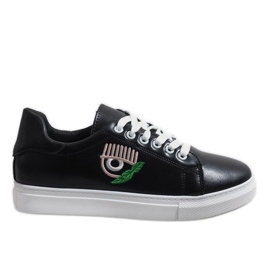 Baskets noires HS706 le noir