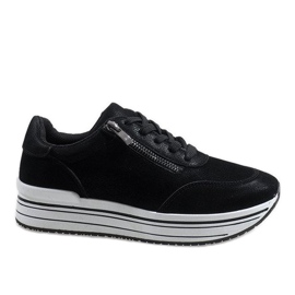 Chaussures de sport noires 6258 le noir Chaussures de sport noires 6258 le noir