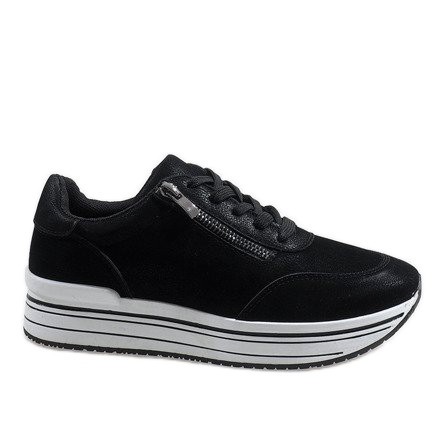 Chaussures de sport noires 6258 le noir Chaussures de sport noires 6258 le noir