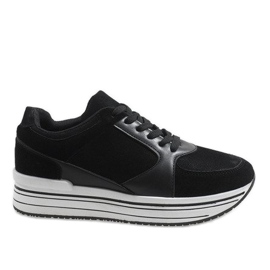Chaussures de sport noires 6261 le noir