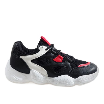 2018-15 chaussures de sport blanches à la mode le noir
