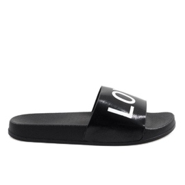 Chaussons noirs love 812A