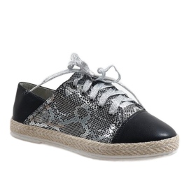 Espadrilles baskets noires TL-39