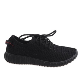 BY-049 chaussures de sport noires le noir