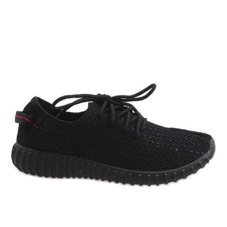 BY-049 chaussures de sport noires le noir