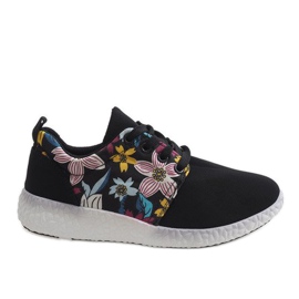 Chaussures de sport noires 623-2