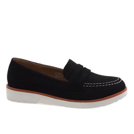Mocassins classiques noirs RT-008