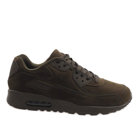 Chaussures de sport vertes Z2014-6 brun