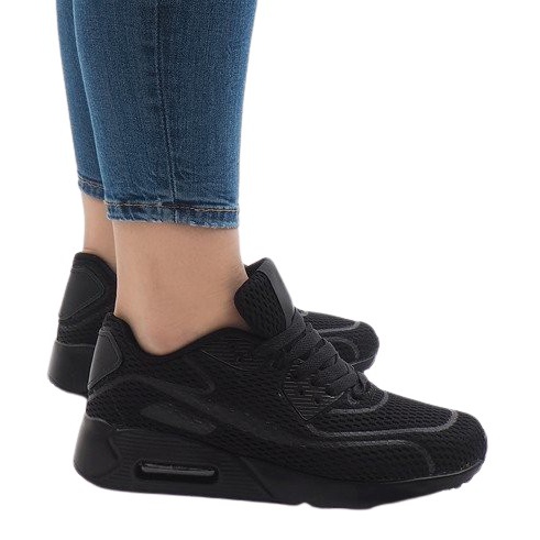 Chaussures de sport noires Z2014-7 le noir Chaussures de sport noires Z2014-7 le noir