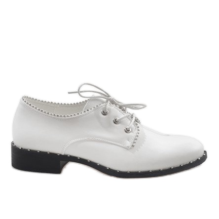 Chaussures de jazz blanches Ćwieki 6288-2