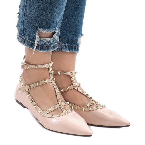 Ballerines laquées roses 127-12 Ballerines laquées roses 127-12