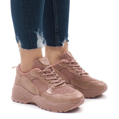 BY-080 chaussures de sport roses BY-080 chaussures de sport roses