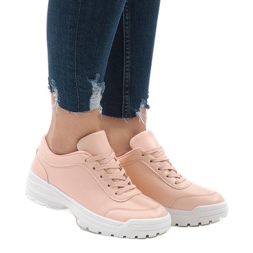 Chaussures de sport roses 6255