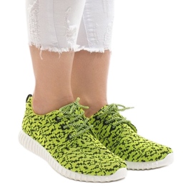Chaussures de sport vertes JX-65