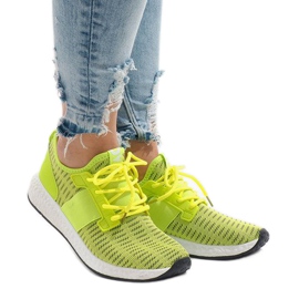 275-Y chaussures de sport vertes