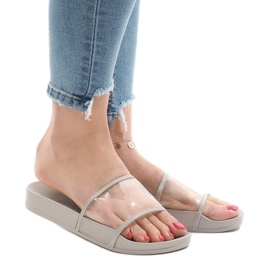 Chaussons transparents gris 815