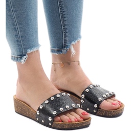 Talons hauts noirs AC-2809 le noir