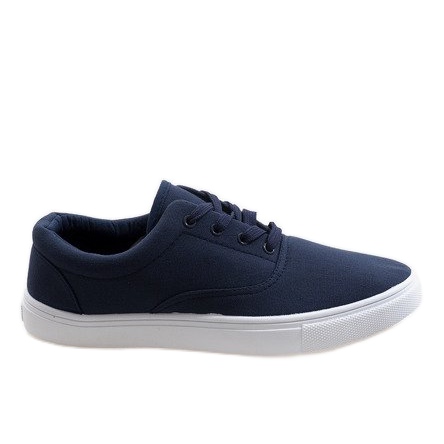Baskets homme bleu marine QF-10