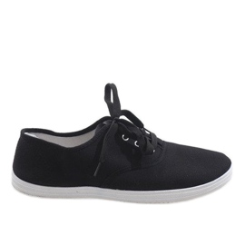 Baskets homme noires SR13103