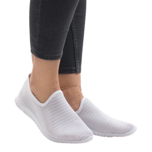 Chaussures de sport blanches 909-17