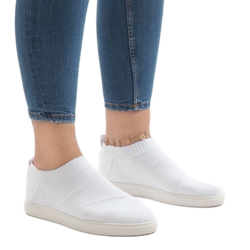 Chaussures de sport BA77 blanches