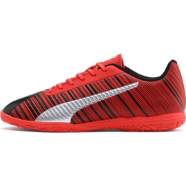Chaussures de foot Puma One 5.4 It Jr 105654 01 rouge rouge
