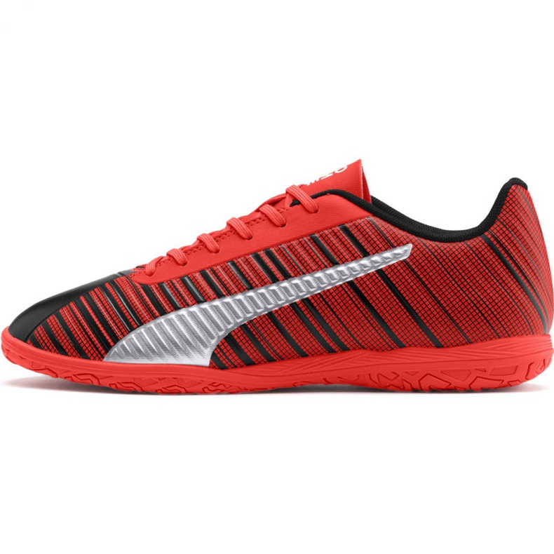 Chaussures de foot Puma One 5.4 It Jr 105654 01 rouge rouge