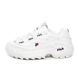 D Formation Wmn 125 Blanc FILA Marine FILA Rouge