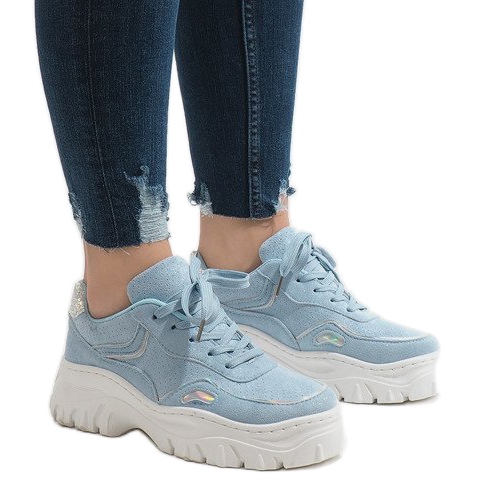 Chaussures de sport bleues HX999