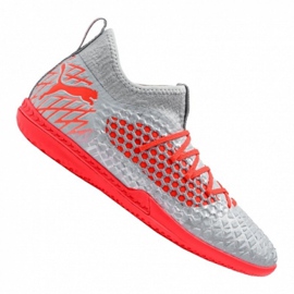 Chaussures d'intérieur Puma Future 4.3 Netfit It M 105686-01 multicolore gris
