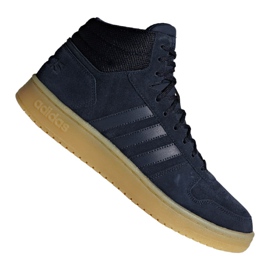 Chaussures de basket adidas Hoops 2.0 Mid M F34798 bleu marine bleu marine