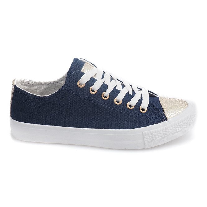 Baskets femme bleu marine TL13