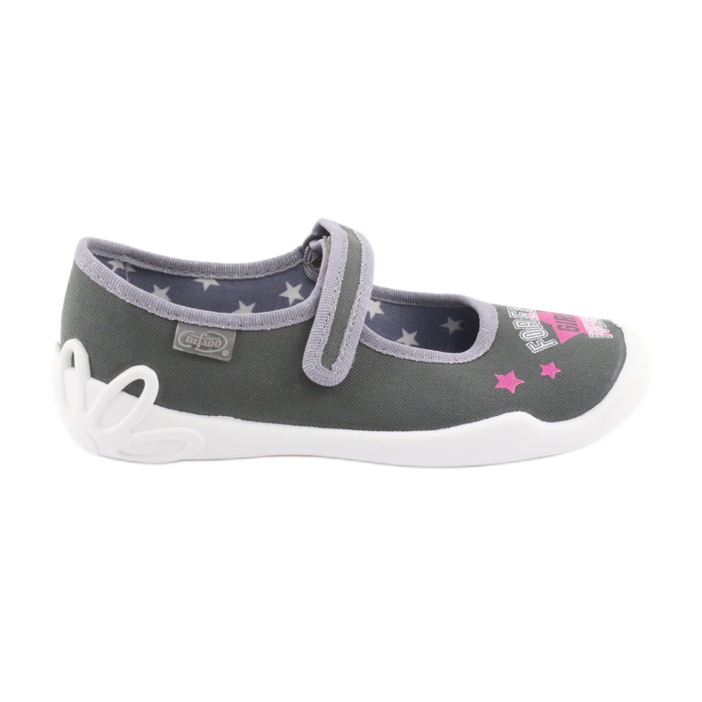 Chaussures pour enfants Befado 114Y370 rose gris