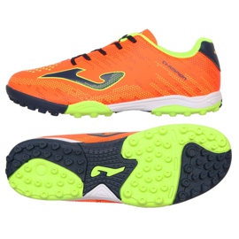 Chaussures de foot Joma Champion 908 Tf Jr CHAJW.908.TF multicolore orange