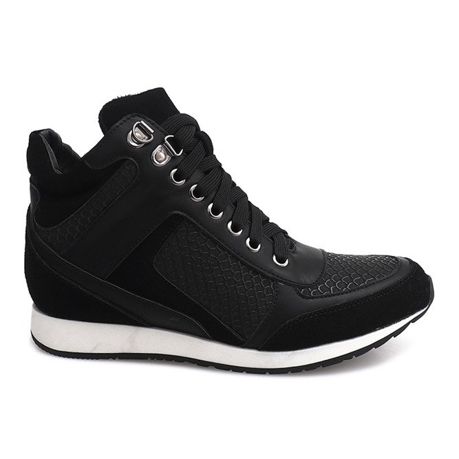 Baskets Compensées 58804 Noir le noir