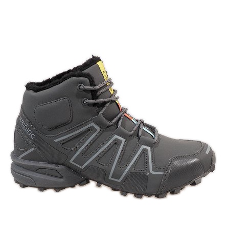Bottes de neige isolées grises BN8810
