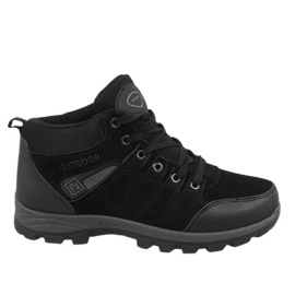 Bottes de neige isolées noires KFT001