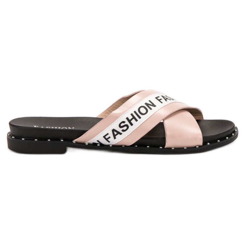 SHELOVET Pantoufles De Mode Rose SHELOVET Pantoufles De Mode Rose