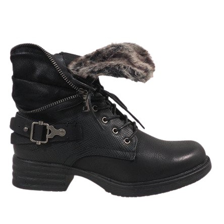 Bottes isolées noires JA3203 le noir