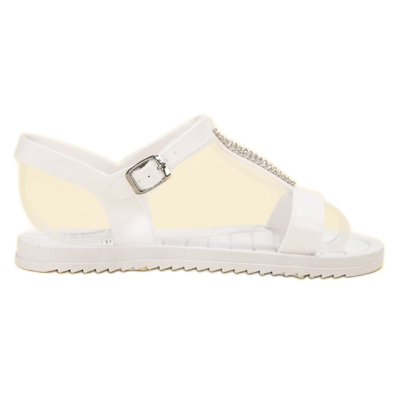 SHELOVET Sandales en caoutchouc blanche