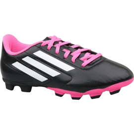 Chaussures de foot Adidas Conquisto Fg Jr B25594 multicolore noir