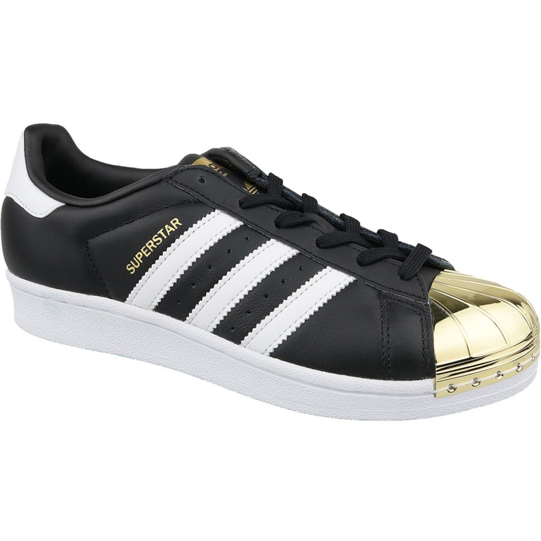 Chaussures Adidas Superstar W Metal Toe W BB5115 le noir