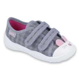Chaussures enfant Befado 907P108 rose gris